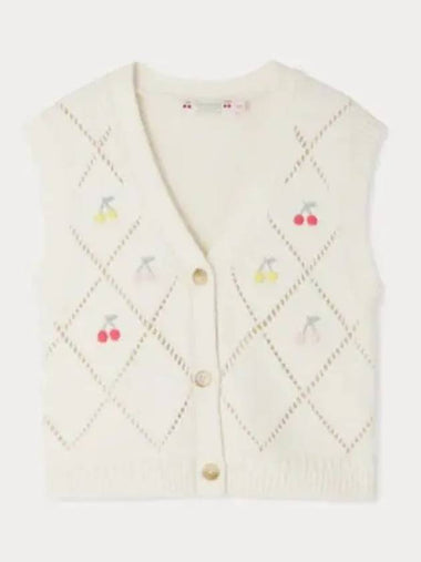 Bonpoint Tisiana Cashmere Vest P04GCAK00001 002 Italian Kids - ETC - BALAAN 1