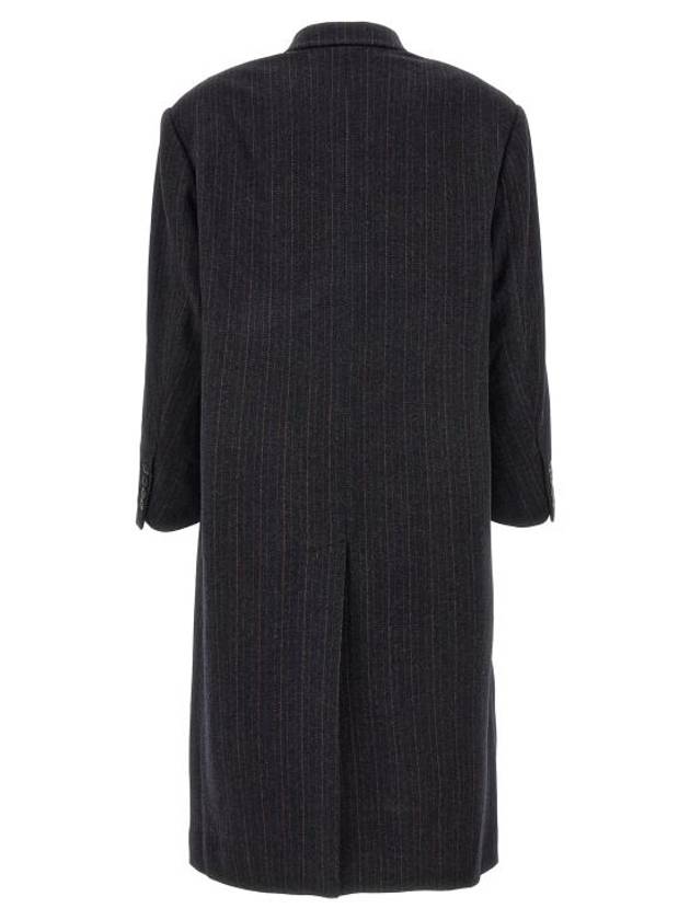 Lexana Trench Coat Navy - ISABEL MARANT - BALAAN 3