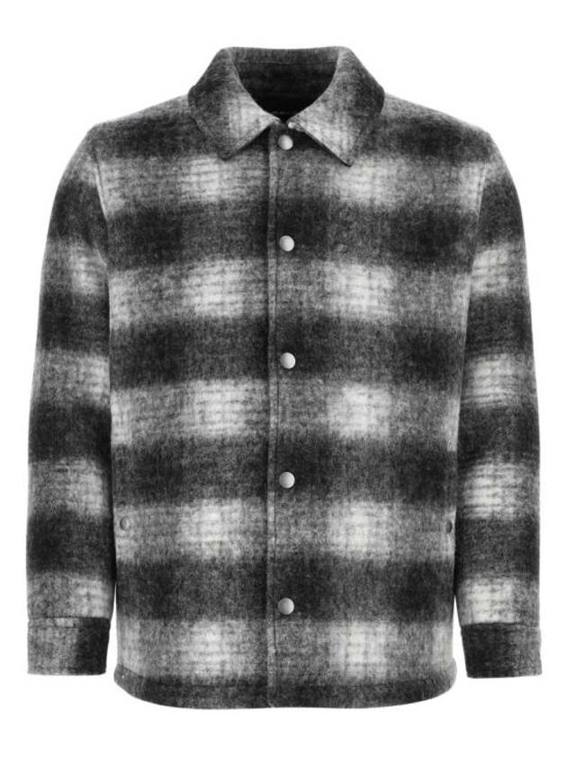 New Alan Check Wool Jacket Black - A.P.C. - BALAAN 2