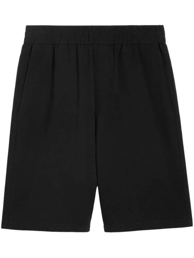 De Coeur Cotton Track Shorts Black - AMI - BALAAN 1