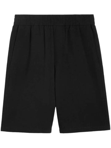 De Coeur Cotton Track Shorts Black - AMI - BALAAN 1