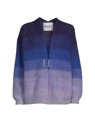 Dana Mohair Cardigan Purple - ISABEL MARANT - BALAAN 2