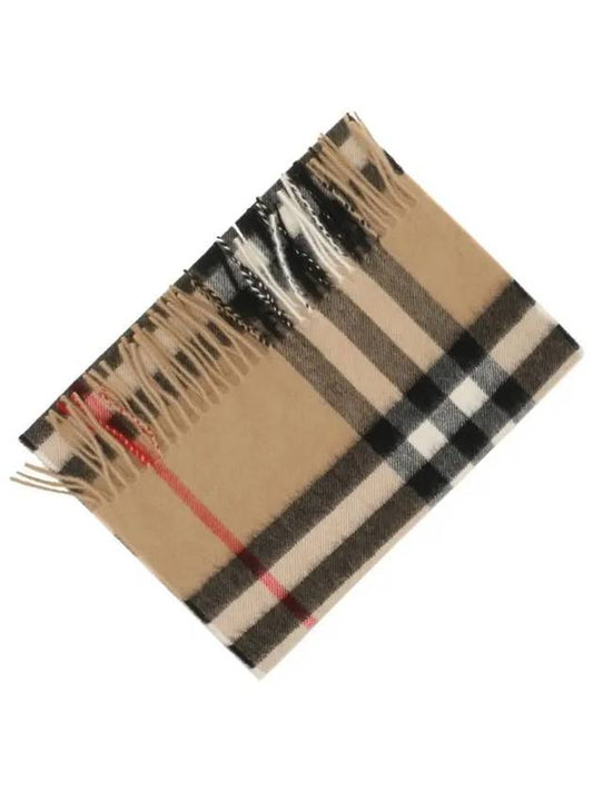 Vintage Check Cashmere Muffler Beige - BURBERRY - BALAAN 2