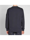 Stone Island Logo Patch Crew Neck Sweater Navy 701562150 V0020 - STONE ISLAND - BALAAN 4