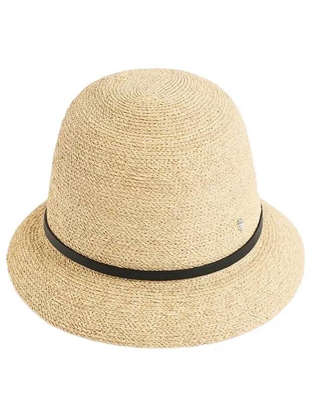 Cloche Hat Raffia Hat Natural Black Besa 6 - HELEN KAMINSKI - BALAAN 2