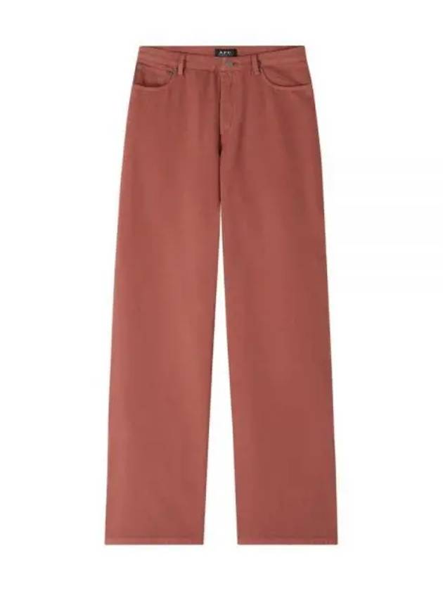 Elisabeth Jeans Dark Faded Rose - A.P.C. - BALAAN 2