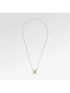 Monogram Bold Necklace Gold Silver - LOUIS VUITTON - BALAAN 4