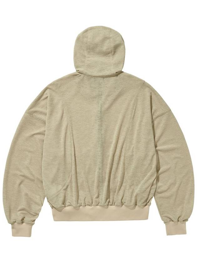 GRZ TYPE ST ZIP UP HOODIE BEIGE - LIBERE - BALAAN 2