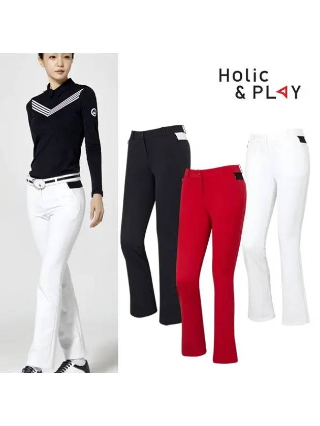 spandex bootcut golf pants HA3WPT003 - HOLIC&PLAY - BALAAN 8