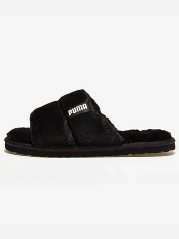 Shoes Sandals Slippers Non slip Fluff Solo BX Black Island Pink - PUMA - BALAAN 1