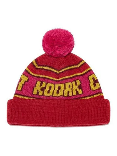 KODAK Colorrest Jacquard Drop Beanie PINK - KODO - BALAAN 1