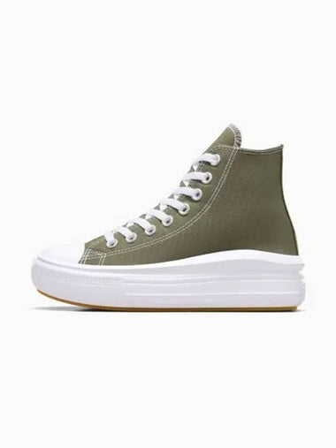 Chuck Taylor All Star Move High Top Sneakers Green - CONVERSE - BALAAN 1