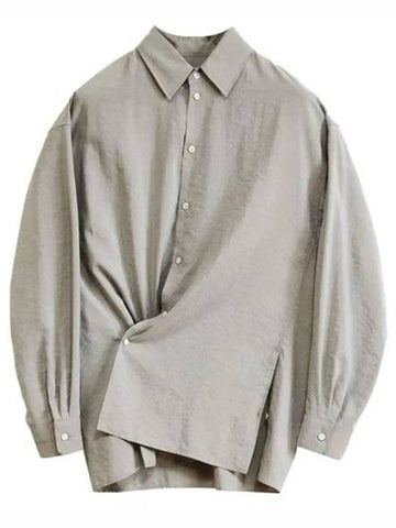 Long Sleeve Shirt 756926 Free LIGHT MISTY GRAY - LEMAIRE - BALAAN 1