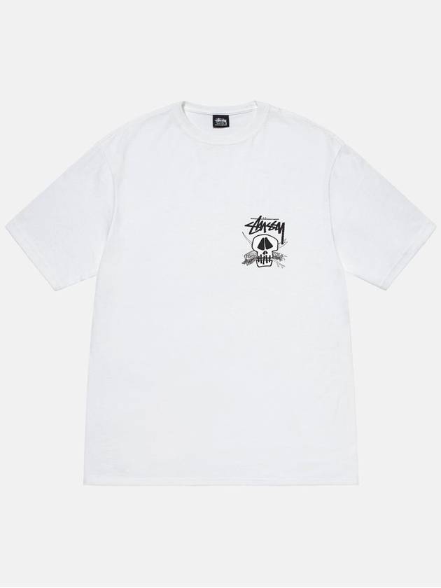 Fresh Foils Short Sleeve T Shirt White - STUSSY - BALAAN 2