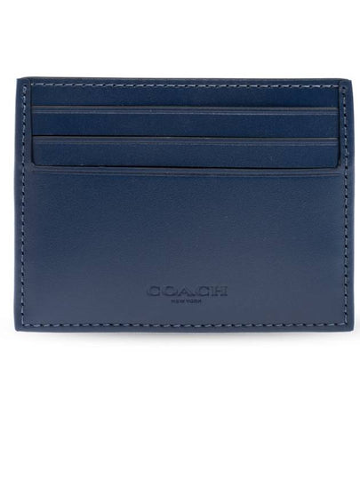 Coach Card Case, Women's, Navy Blue - COACH - BALAAN 2