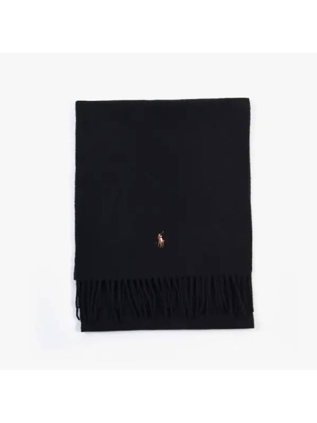 PC1047 001 Pony Fringe Muffler - POLO RALPH LAUREN - BALAAN 2