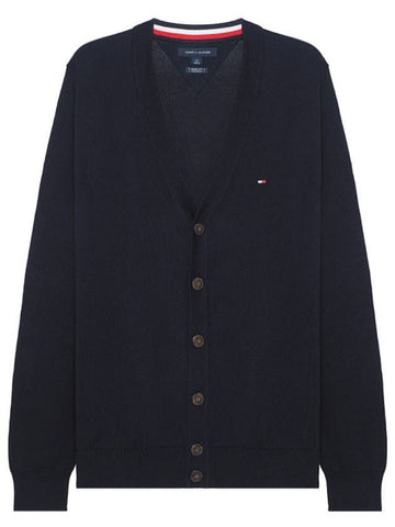 Essential Signature Cardigan Dessert Sky - TOMMY HILFIGER - BALAAN 1