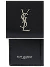 Monogram Half Wallet Black - SAINT LAURENT - BALAAN 4