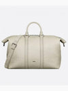 Weekender 40 Grained Calfskin Duffel Bag Beige - DIOR - BALAAN 2