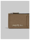 Logo embroidery card holder PFMI0103U1P6533 - MARNI - BALAAN 2