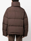 Puffer Short Padding Jacket Coffee Brown - ACNE STUDIOS - BALAAN 5