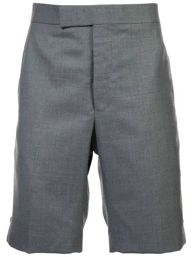 Twill Classic Backstrap Shorts Medium Grey - THOM BROWNE - BALAAN 2