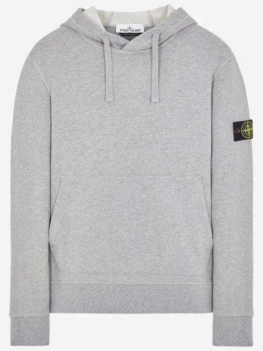 Wappen Patch Hoodie Grey - STONE ISLAND - BALAAN 2