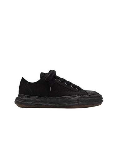 137643 A11FW702 BLKBLK Peterson OG Sole Canvas Low Top Sneakers - MIHARA YASUHIRO - BALAAN 1