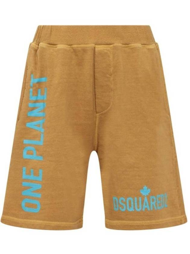 logo print shorts - DSQUARED2 - BALAAN 1