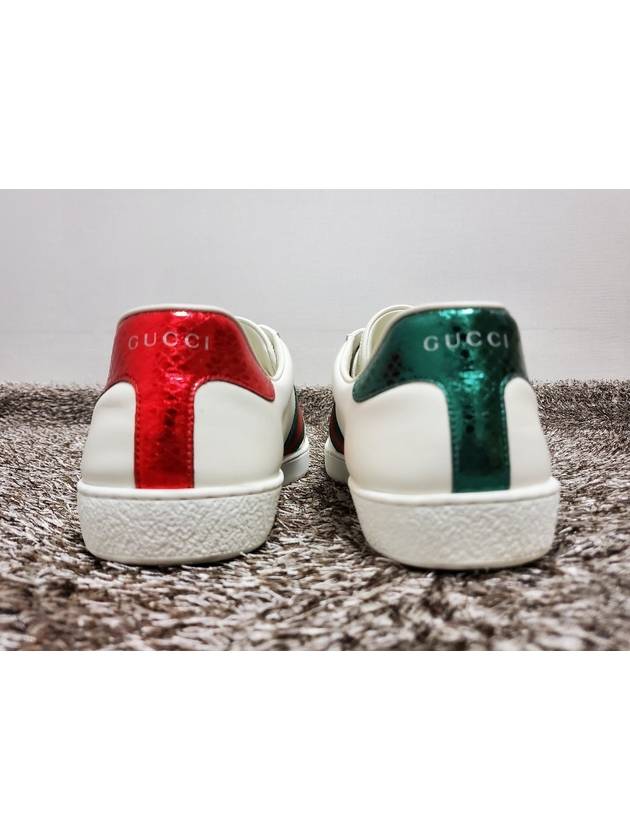 Ace bee embroidery sneakers 9 5 285 - GUCCI - BALAAN 4