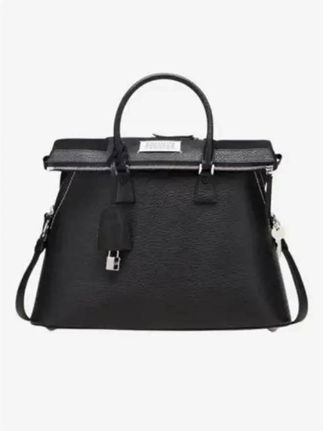 5AC Large Tote Bag Black - MAISON MARGIELA - BALAAN 2