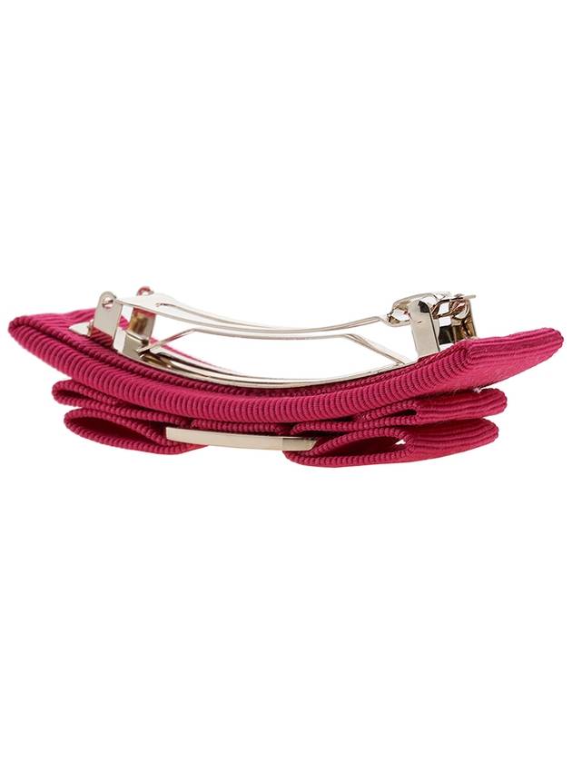 Ferragamo Women's Vara Hair Clip 34 2019 FANDANGO PINK 0759762 - SALVATORE FERRAGAMO - BALAAN 7