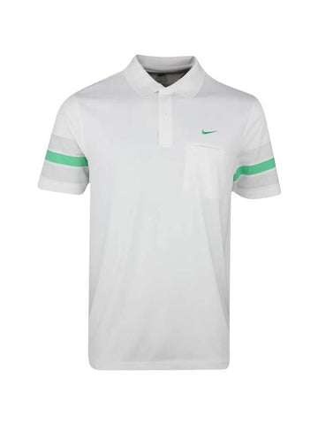 Men's Dri Fit Unscripted Polo Shirt White - NIKE - BALAAN 1