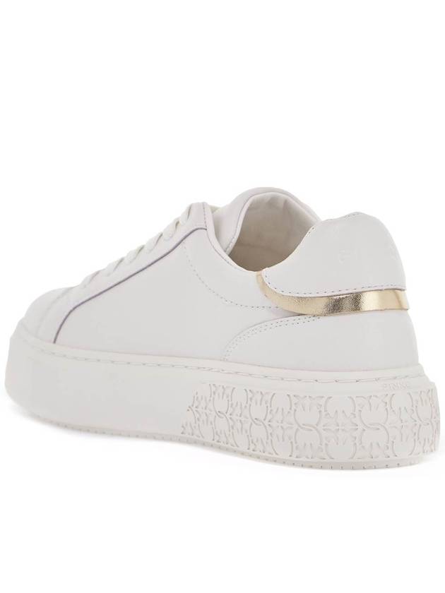 monogram detail platform sneakers with - PINKO - BALAAN 3