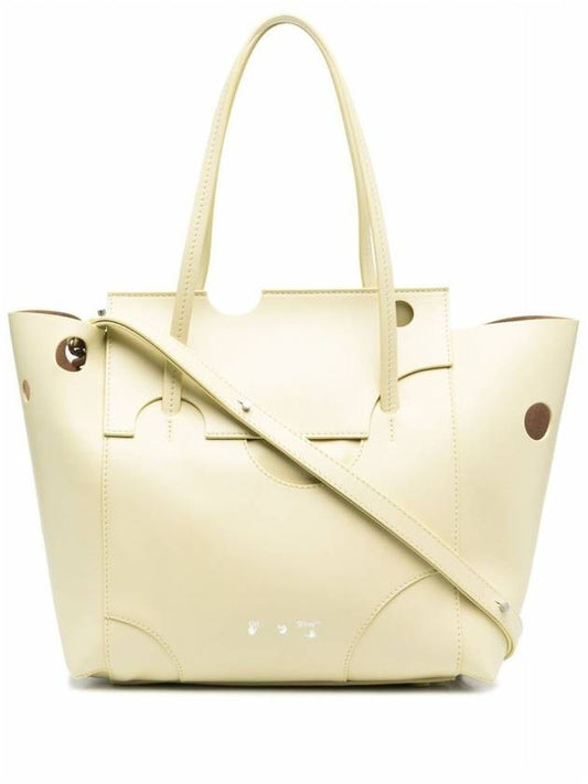 Burrow 38 tote bag - OFF WHITE - BALAAN 1