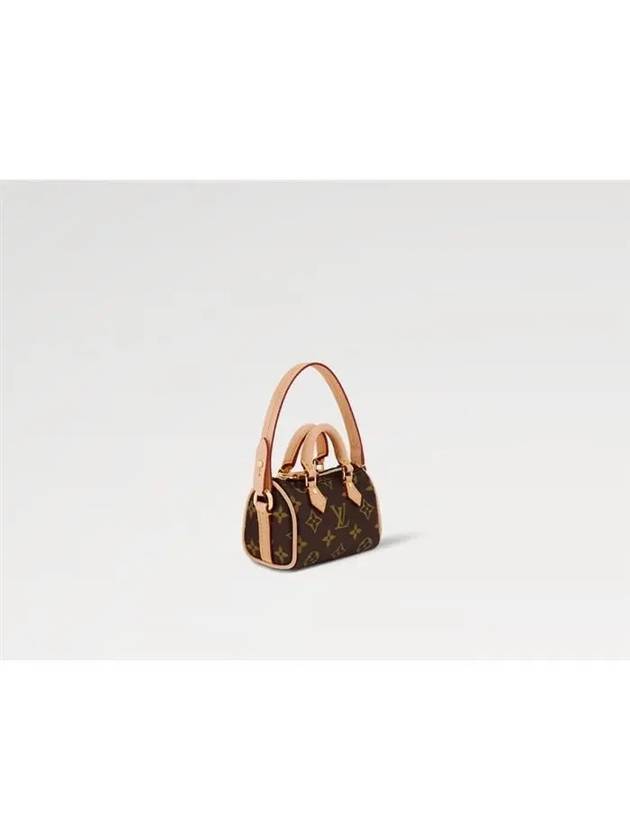 Monogram Speedy Bag Charm Brown - LOUIS VUITTON - BALAAN 3