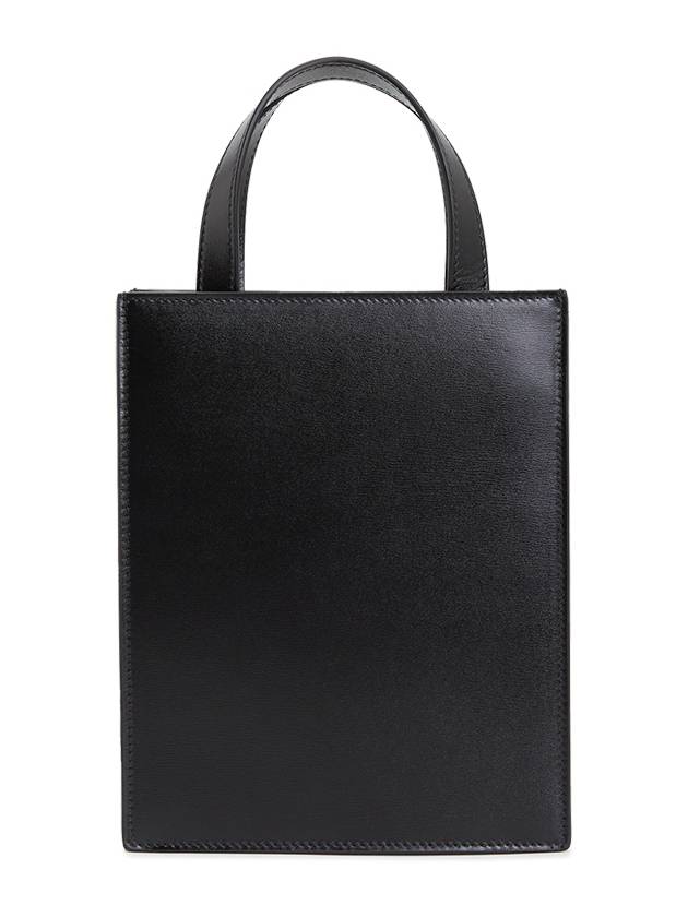 Mini Tote Bag Black - SALVATORE FERRAGAMO - BALAAN 4