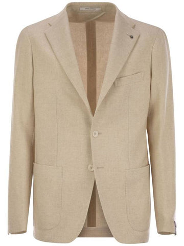 Virgin wool blend jacket - TAGLIATORE - BALAAN 1