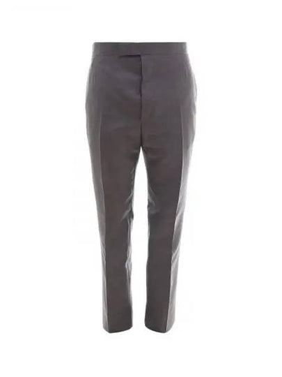 Super 120S Twill Classic Backstrap Trouser Pants Medium Grey - THOM BROWNE - BALAAN 2