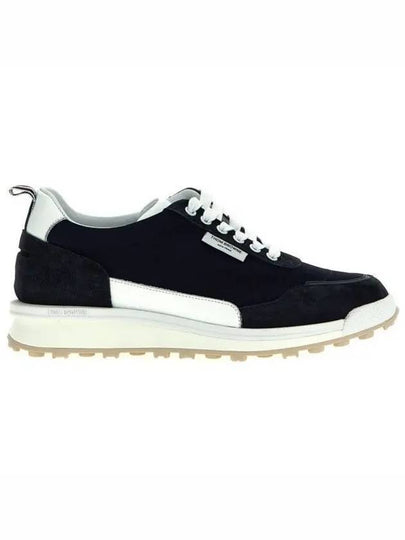 Eco Trainer Nylon Low Top Sneakers Blue - THOM BROWNE - BALAAN 2