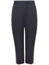 BLACK 'DENNIS FIT' side contrast pants - DSQUARED2 - BALAAN 5