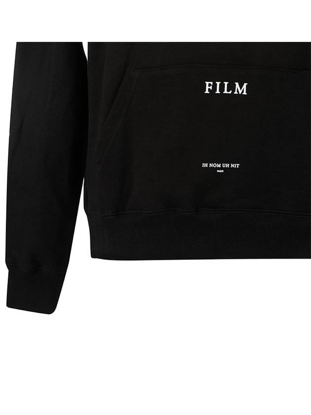 NUW18248 009 FILM print black hoodie - IH NOM UH NIT - BALAAN 5