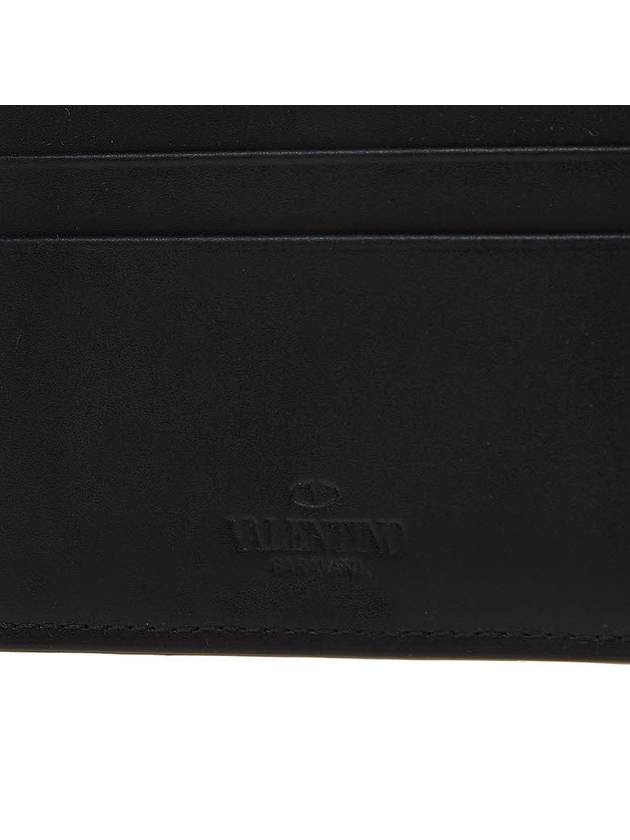 VLTN Neon Card Wallet Black - VALENTINO - BALAAN 8