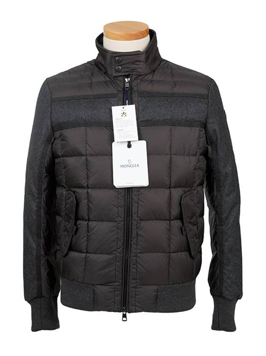 Men's Aramis Down Padding Charcoal Grey - MONCLER - BALAAN 2