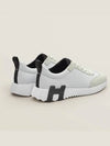 Bouncing Low Top Sneakers Blanc Noir - HERMES - BALAAN 5