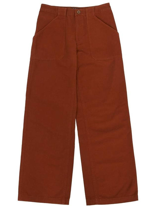 COGBJ F08421 EAF BRIQUE WOMEN PANTS - A.P.C. - BALAAN 1