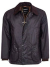 Bedale Wax Half Lined Jacket Dark Brown - BARBOUR - BALAAN 2