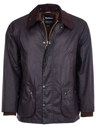 Bedale Wax Half Lined Jacket Dark Brown - BARBOUR - BALAAN 2