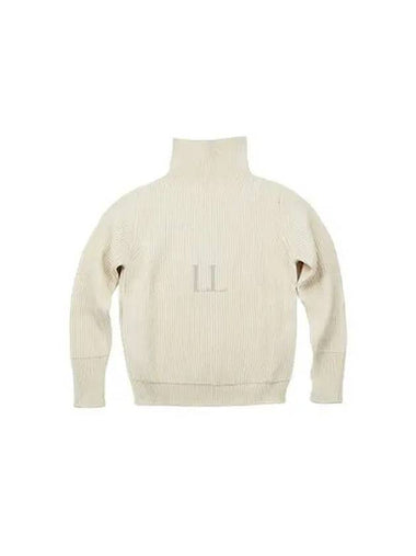 ANDERSEN Navy Turtleneck Off White - ANDERSEN-ANDERSEN - BALAAN 1