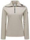 Official WOMEN HIGH NECK ZIP LONG T SHIRT BE - ANEWGOLF - BALAAN 1